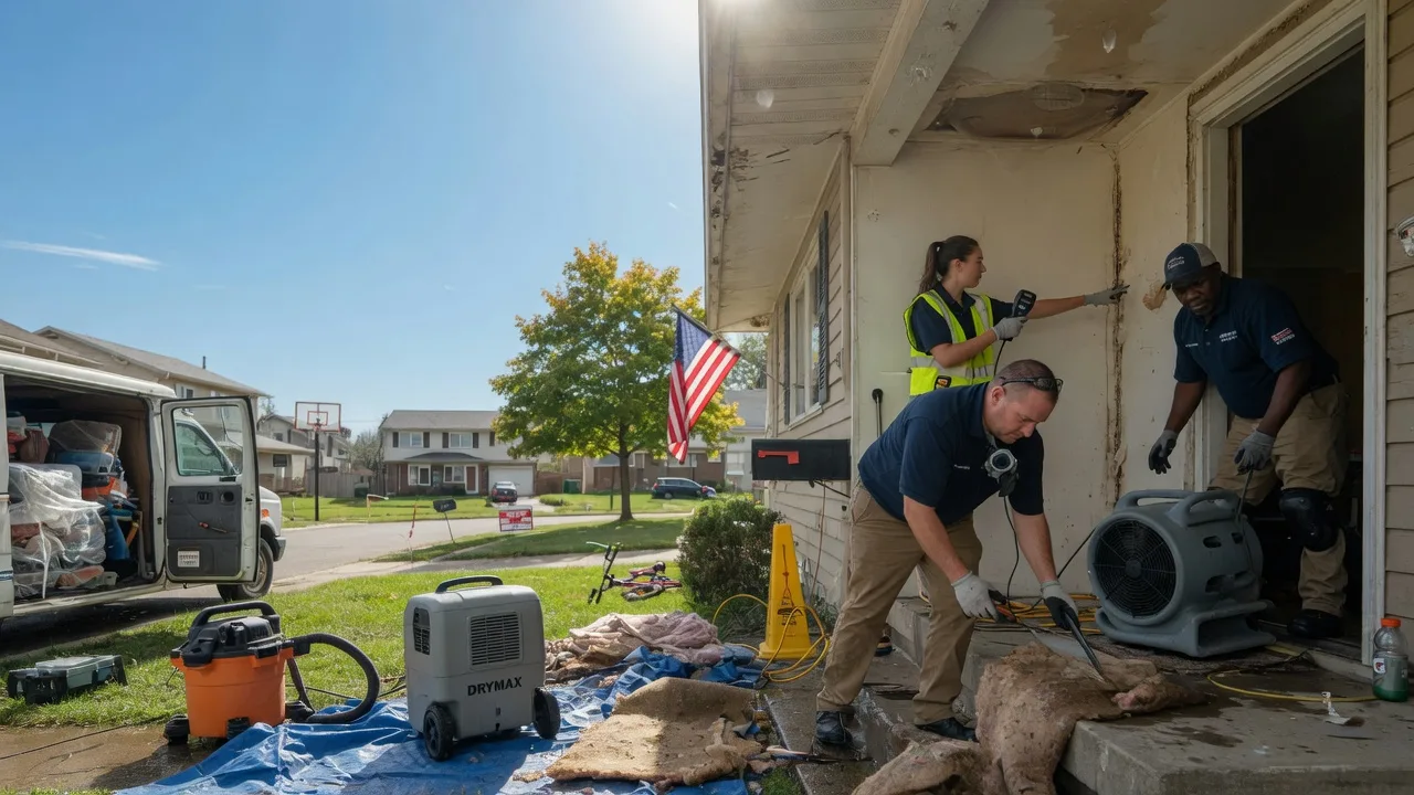 Water Damage Restoration in Kenefic, OK near me
